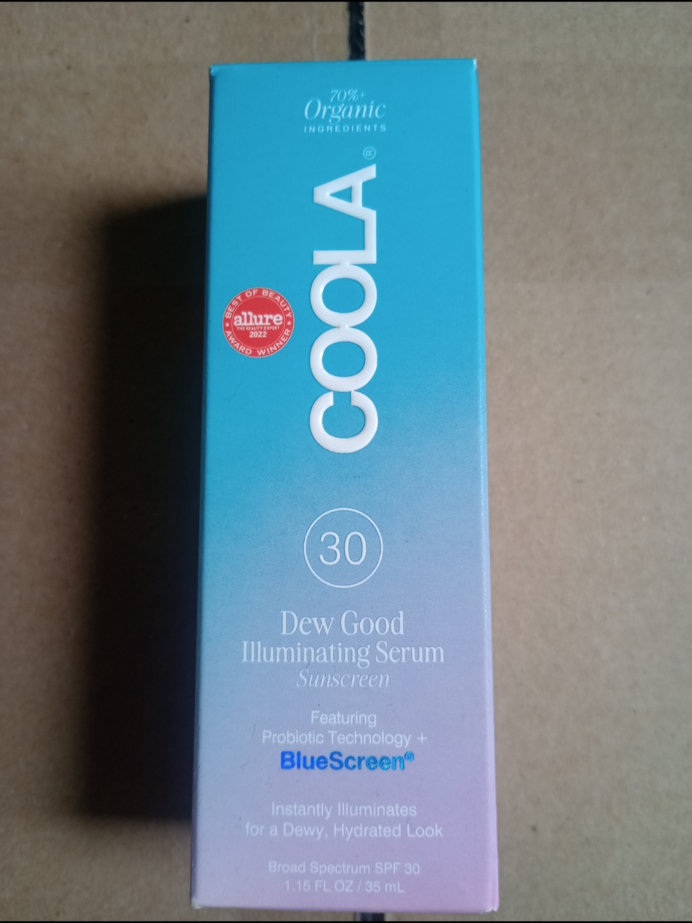 COOLA Dew Good Illuminating Serum SPF 30 - NIB
